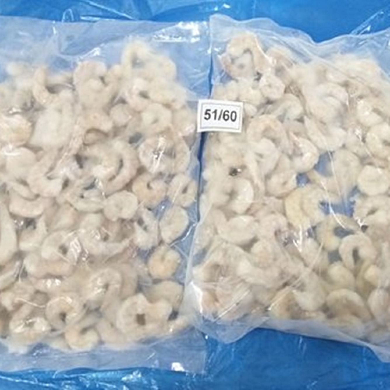 Frozen Vannamei PD 51/60 Shrimps